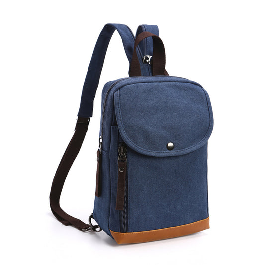 Bolsa Mensajera de Lona para Hombre - Diseño Moderno de Un Hombro - Image 2
