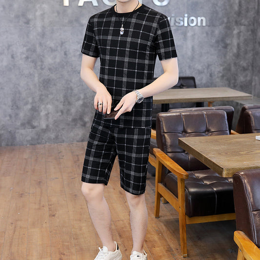Conjunto Casual Dos Piezas: Camiseta Manga Corta y Shorts para Hombre - Image 2