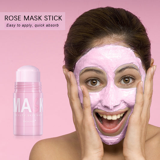 Mascarilla Limpiadora Hidratante de Rosa en Stick Sólido - Image 2