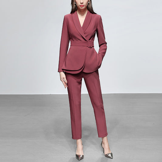 Conjunto de Blazer y Pantalón Casual para Mujer - Image 2
