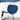 Silicone Pancake Spatula Turner for Cooking and Baking- 600°F Heat Resistant Rubber Egg Spatulas (Blue round Spatula) - Tekeno
