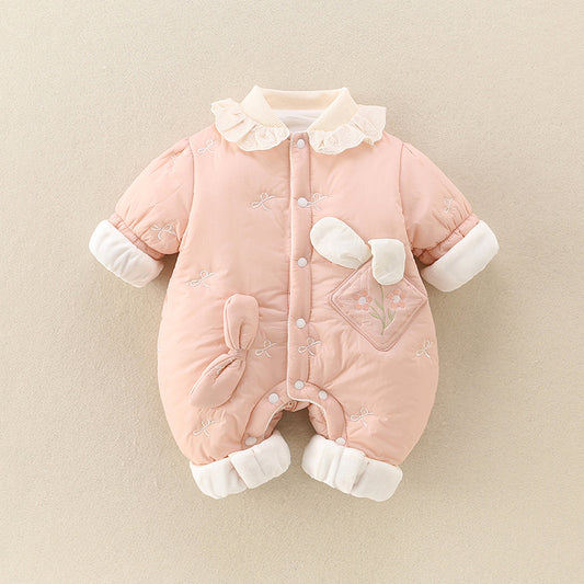 Jumpsuit Abrigado para Niña - Abrigo Térmico Otoño Invierno - Image 2