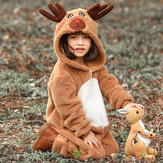 Conjunto Familiar Navideño de Reno - Ropa para Padres e Hijos - Image 2
