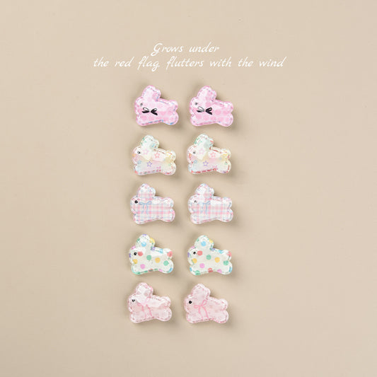 Clips y Diademas Infantiles Conejo y Pato - Diseño Adorable - Image 2