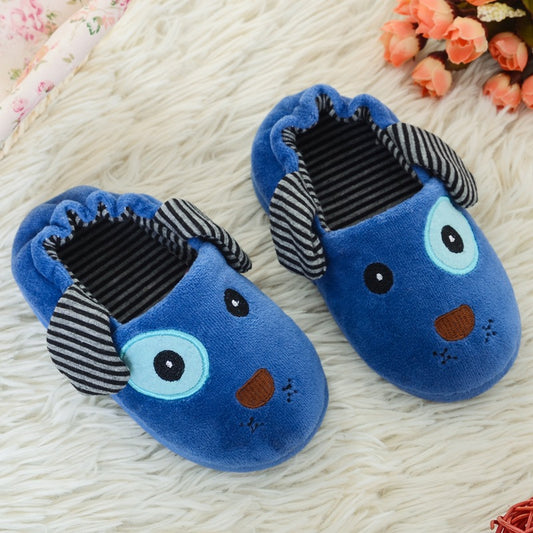 Pantuflas de Peluche Infantiles con Diseño de Cachorro - Image 2