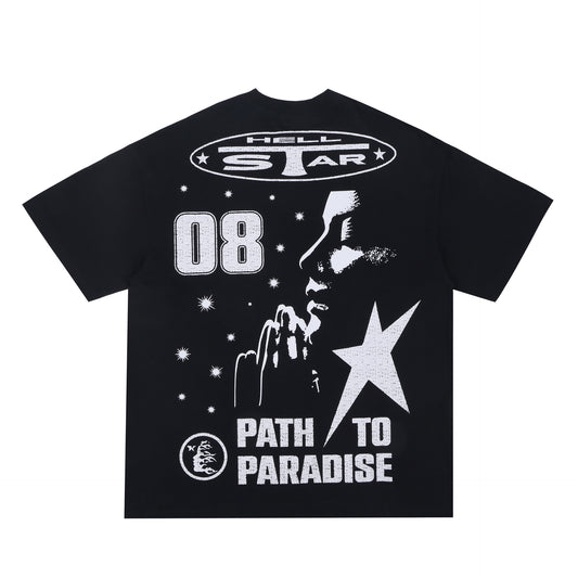 Playera de Algodón para Hombre con Diseño de Pareja Divertida - Image 2