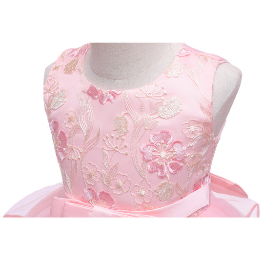 Vestido Infantil de Malla Transpirable para Niñas - Image 2