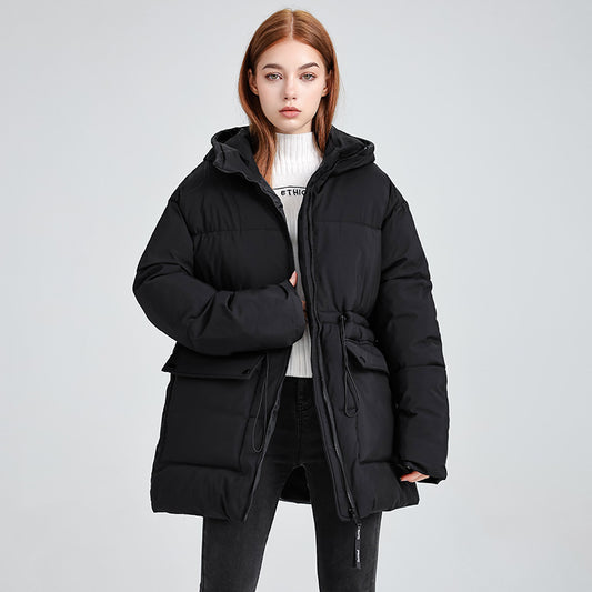 Chaqueta Acolchada de Algodón con Capucha - Versátil y Elegante - Image 2