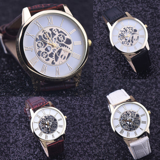 Reloj Casual Retro Coreano para Hombre - Cuarzo Resistente al Agua - Image 2