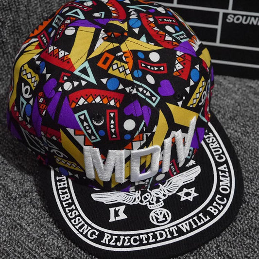 Gorra de Béisbol Infantil Hip-hop con Bordado de Ribete Plano - Image 2