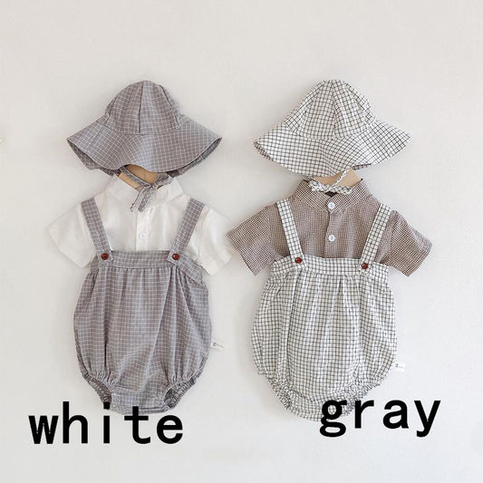 Traje Vaquero para Bebé con Tirantes - Enterizo Estilo Occidental - Image 2