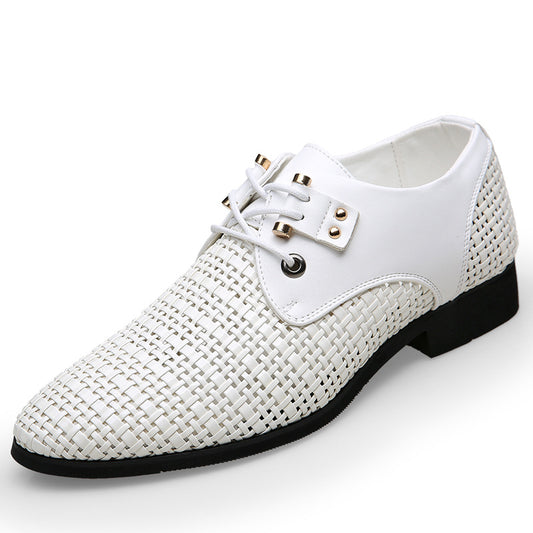 Zapatos de Cuero para Hombre con Diseño Calado - Image 2