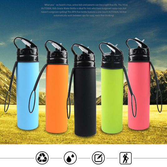 Botella Deportiva de Silicona Flexible - Image 2