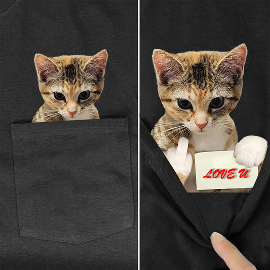 Playera de Algodón con Estampado Animal de Manga Corta - Image 2