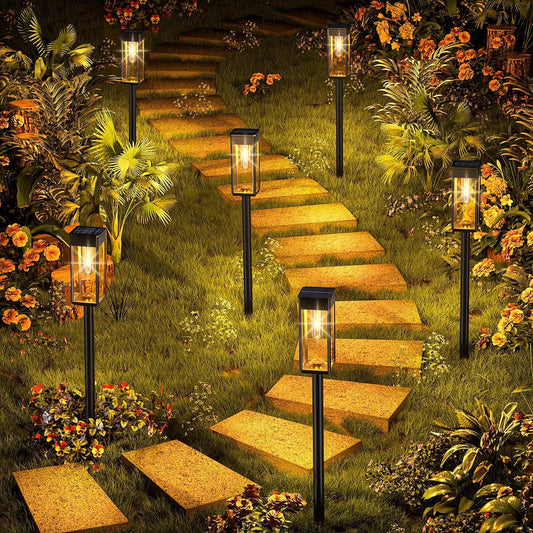 Lámpara Solar para Jardín con Filamento de Tungsteno - Image 2