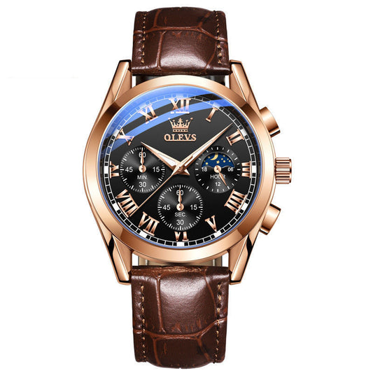Reloj Cronógrafo Luminoso Resistente al Agua para Hombre - Image 2