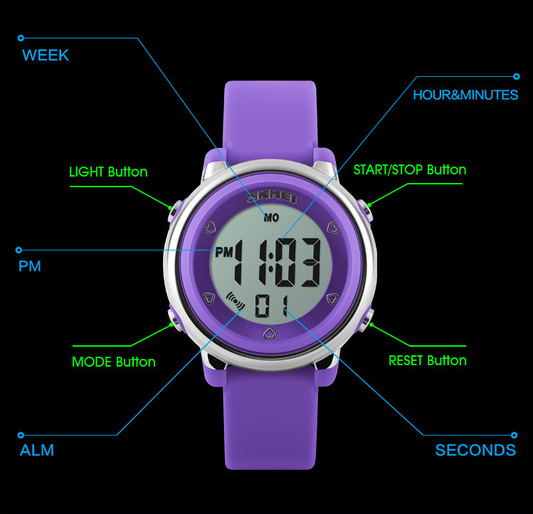 Reloj Infantil Resistente al Agua SKMEI - Image 2