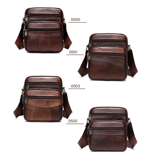 Bolsa Bandolera de Cuero Genuino - Estilo Casual - Image 2