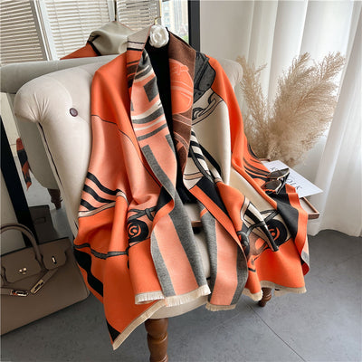 Chal Foulard Personalidad - Accesorio de Moda Versátil para Mujer