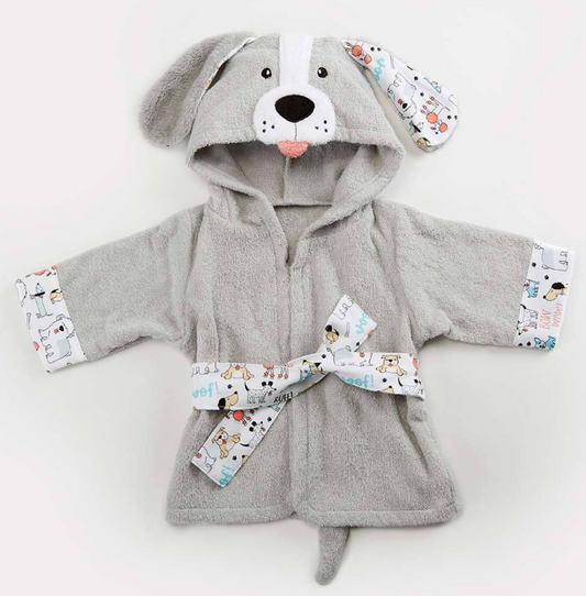 Bata de Baño Infantil con Capucha - Toalla Modelo Animales Lindos en Algodón - Image 2