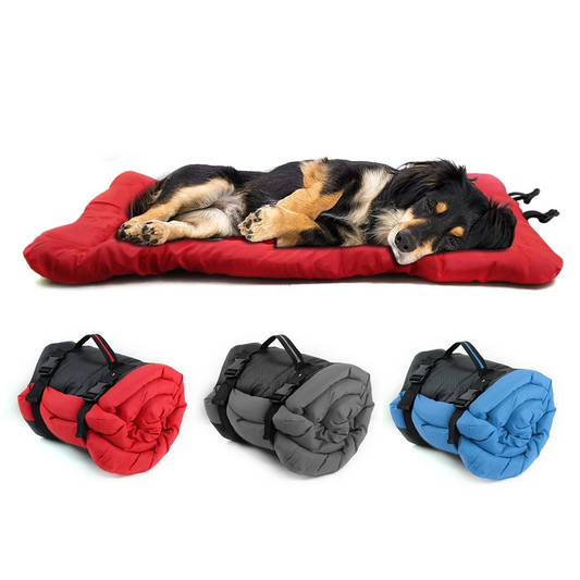 Cama Plegable para Perros - Cojín Enrollable y Portátil - Image 2