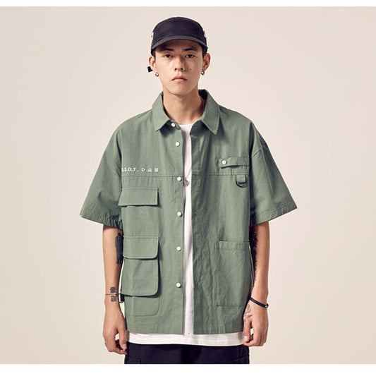 Camisa de Trabajo con Bolsillos de Herramientas - Image 2