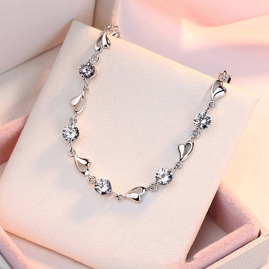 Pulsera de Plata Tanabata - Joya Romántica para San Valentín - Image 2