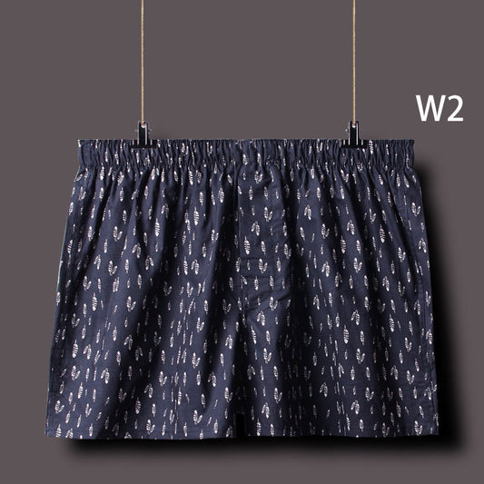 Calzoncillos Tipo Boxer de Algodón Puro Holgado con Diseño de Cuatro Esquinas Talla XL - Image 2