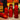 Flameless LED Candles with Timer 5 Pc Flickering Flameless Candles for Romantic Ambiance and Home Decoration Stable Acrylic Shell,With Embedded Star String,Battery Operated Candles(Red) - Tekeno