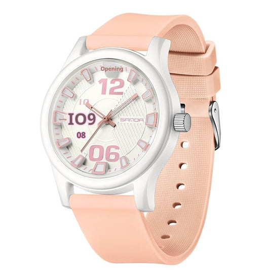 Reloj Infantil Resistente al Agua con Correa de Silicona Bicolor - Image 2