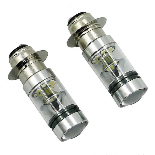 Faro LED de Alta Potencia para Moto BA20W H6 100W - Image 2