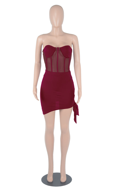 Conjunto Falda Corset Chic Negro - Set de Dos Piezas para Verano - Image 2