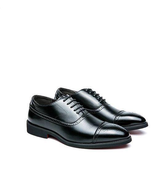 Zapatos de Cuero Puntiagudos Elegantes - Image 2