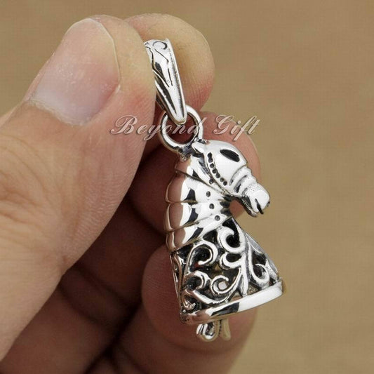Dije Cabeza de Caballo Ajedrez Estilo Punk para Hombre - Image 2