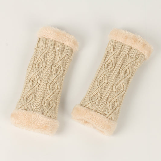 Guantes Tejidos Gruesos Rombos con Forro Polar Plus - Image 2