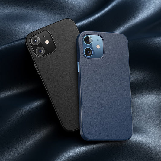 Funda de Cuero Magnética para iPhone 12 Mini Negro - Image 2