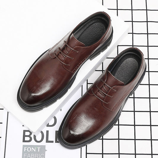 Zapatos de Cuero para Hombre con Plataforma Elevadora 10cm - Estilo Ejecutivo - Image 2