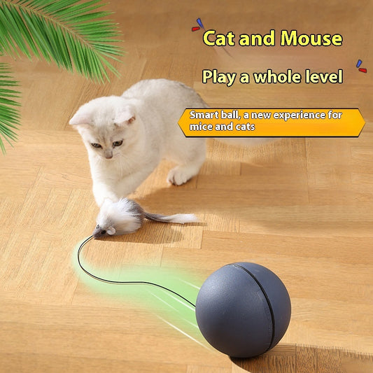 Juguete Interactivo Eléctrico para Gatos y Perros - Pelota Ratón Móvil - Image 2
