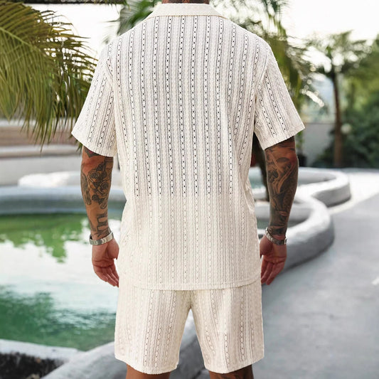 Conjunto Deportivo Hombre Transpirable con Detalles Calados - Image 2