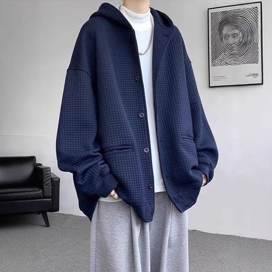 Cardigan de Pana Texturizada para Hombre - Otoño/Invierno - Image 2