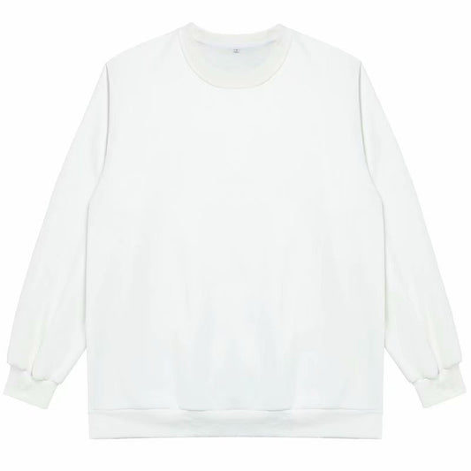 Suéter Cuello Redondo Estilo Hong Kong Oversized para Parejas - Image 2