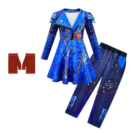 Disfraz Infantil Azul para Halloween - Conjunto Completo - Image 2
