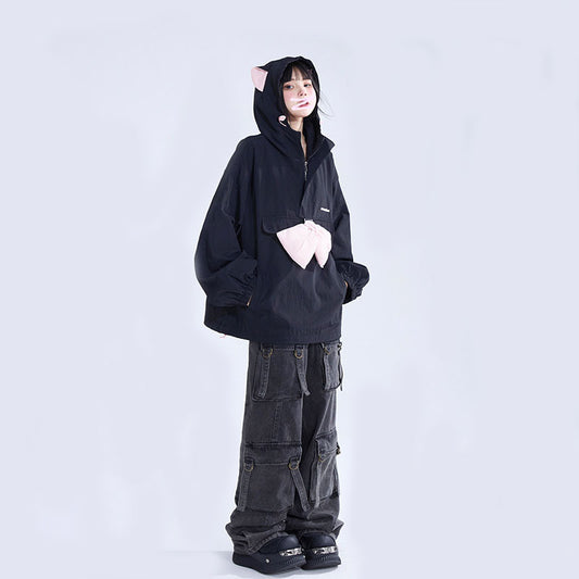 Pantalones Vaqueros de Trabajo con Múltiples Bolsillos para Mujer - Image 2