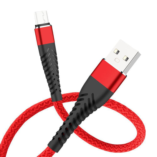 Cable de Carga Rápida y Datos USB-C con Tejido de Nylon Reforzado - Image 2