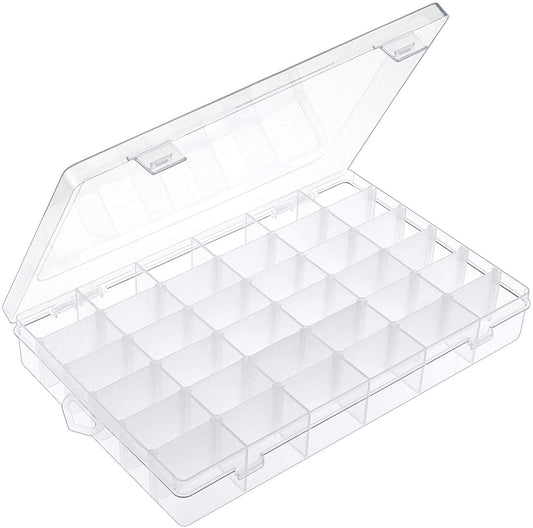 Caja Organizadora de 36 Compartimentos para Abalorios y Manualidades - Image 2