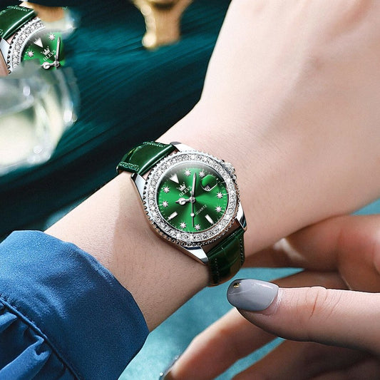 Reloj Cuarzo Water Ghost para Dama con Cristales de Diamante - Image 2
