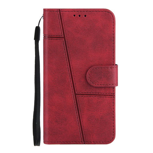 Funda para Celular con Patrón de Piel y Soporte de Tarjetas - Image 2