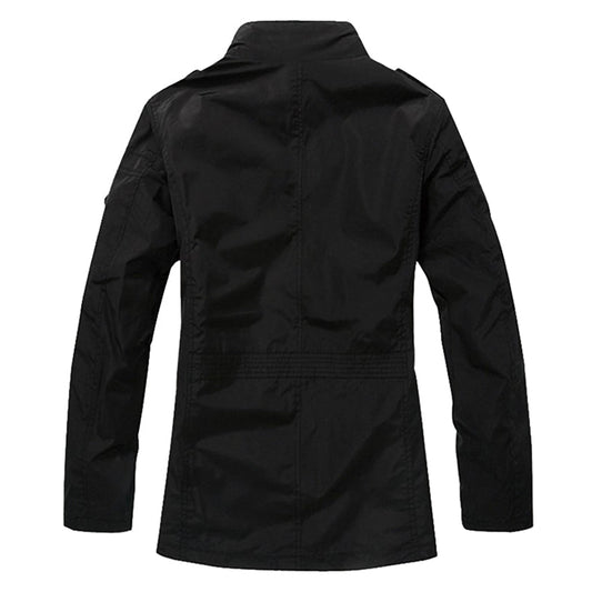 Blazer Ejecutivo Talla Grande con Cuello Alzado - Casual Profesional - Image 2