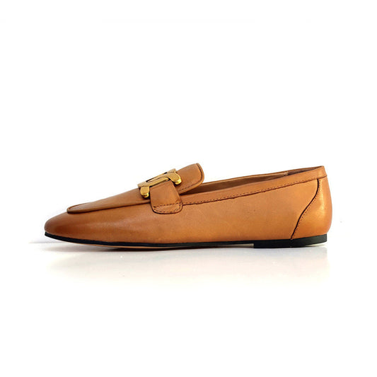 Zapatos de Cuero Estilo Británico con Cierre Rápido - Image 2
