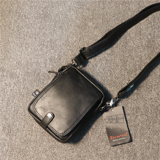 Bolso Mensajero Deportivo Compacto para Hombre - Bolsa Casual Crossbody Mini - Image 2